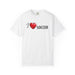 I Soccer T-Shirt — Heart Logo Soccer Tee for Fans & Players