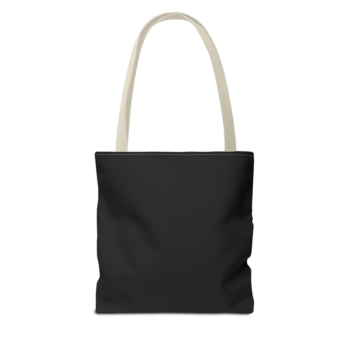 Hockey Mom Heart Tote Bag — Word Cloud Athletic Fan Gift