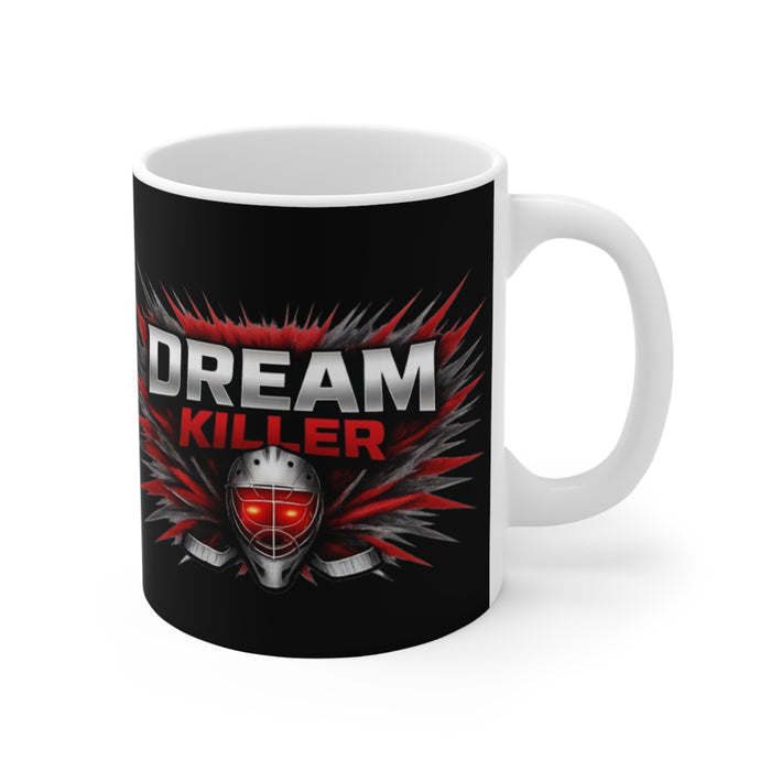 Dream Killer Mug – Hockey Mask Graphic 11oz Coffee Cup