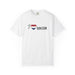 I Heart Soccer T‑Shirt — Flag Heart Soccer Fan Tee