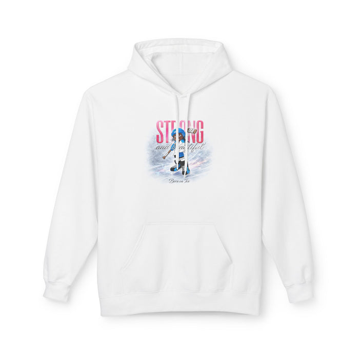 Strong Like a Sailboat Hoodie — Inspirational Nautical Graphic Hoodie