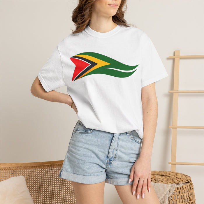 Guyana Flag Wave T-Shirt — Guyanese Pride Tee
