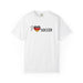 I Love Soccer T-Shirt — Heart Flag Germany Soccer Tee