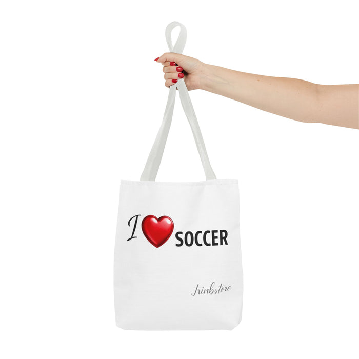 I  Soccer Tote Bag - Soccer Lover Canvas Tote