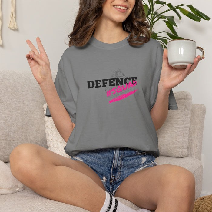Denfence Squad Comfort Colors Garment-Dyed T-Shirt — Soft-Washed Relaxed Fit