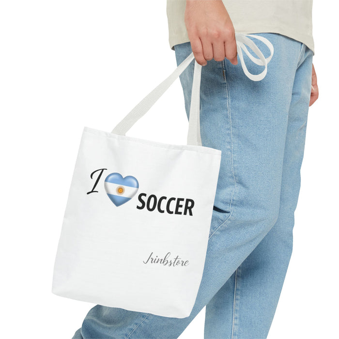 I Heart Argentina Soccer Tote