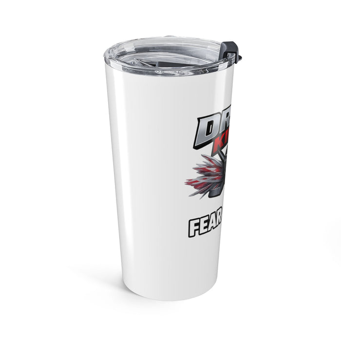 20oz Tumbler — "Dream Killer" Hockey Goalie Design (Fear No Shot)