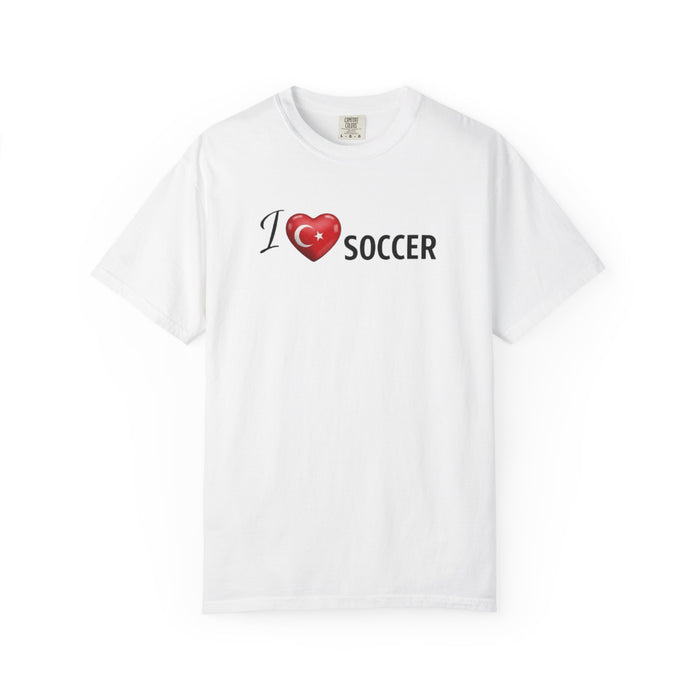 I Heart Soccer T-Shirt — Love Soccer Graphic Tee for Players & Fans