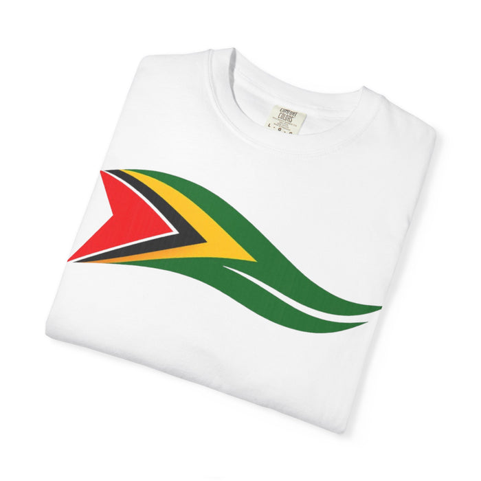 Guyana Flag Wave T-Shirt — Guyanese Pride Tee