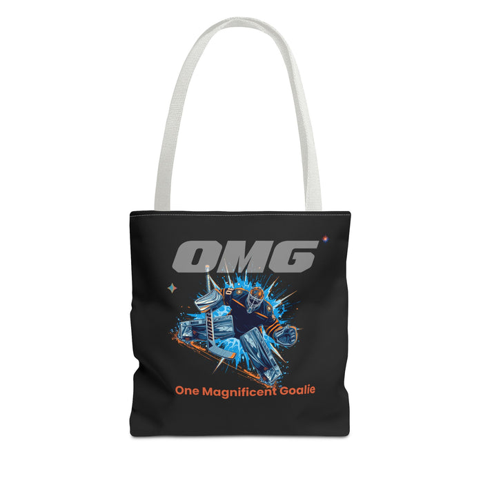 OMG One Magnificent Goalie Tote Bag — Hockey Goalie Gift