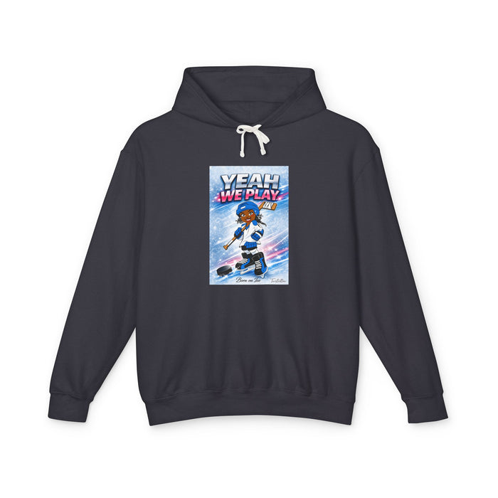 Yeah We Play Hockey Hoodie — Youth Hockey Graphic Sweatshirt
